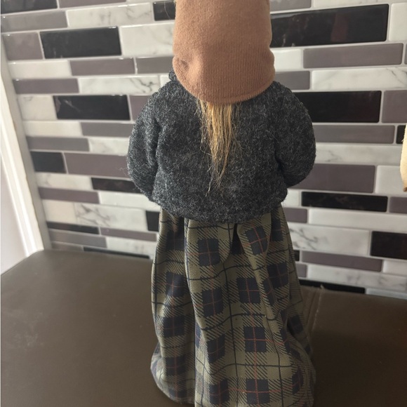 Byers Choice Carolers Five Men Women Boy Colonial Style 9-13 Inches No Marks - Picture 12 of 16